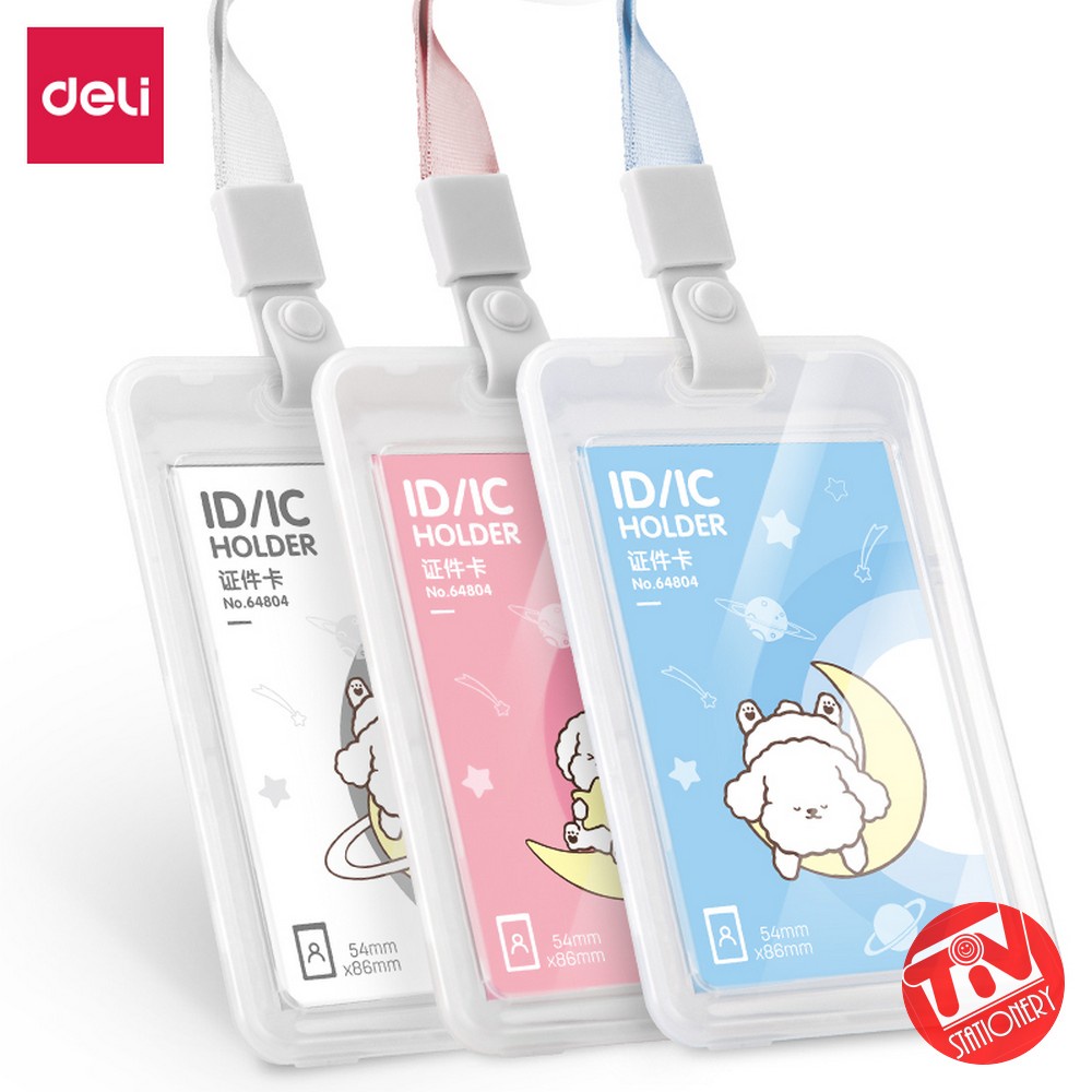 

Card Case / ID Card Holder Deli Name Tag Vertikal 70 x 110 mm