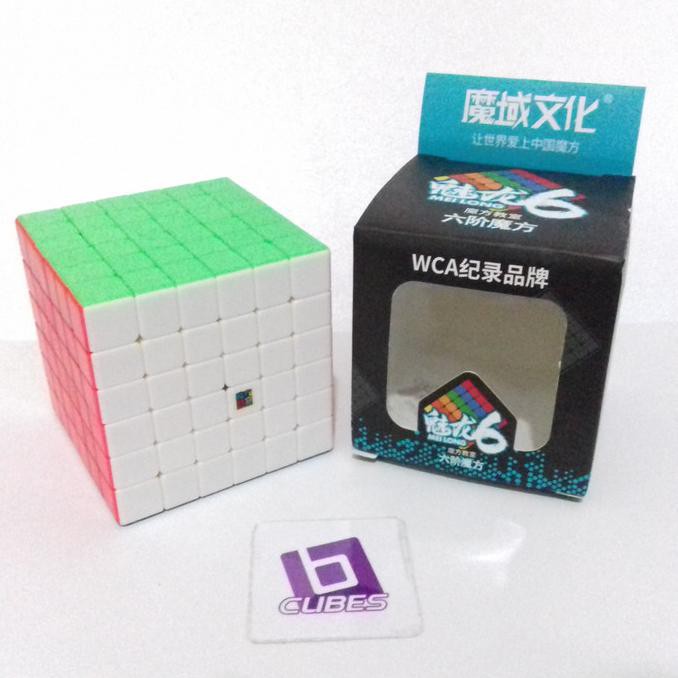 Rubik 6x6 Moyu MF Meilong 6x6 Stickerless Original