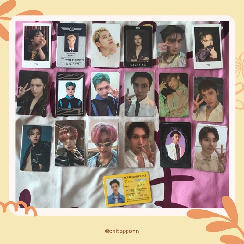 TEN PHOTOCARD OFFICIAL UNIVERSE SG KICKBACK RESONANCE AWAKEN THE WORLD TOTM WORK IT POLA NCT WAYV