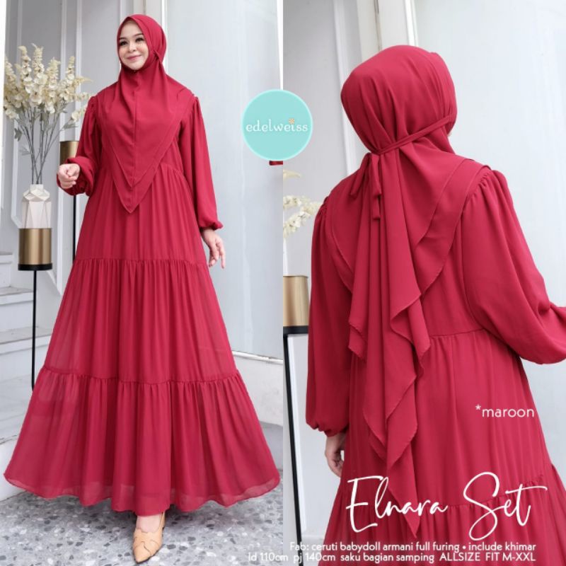 ELNARA DRESS SET BY EDELWEISS