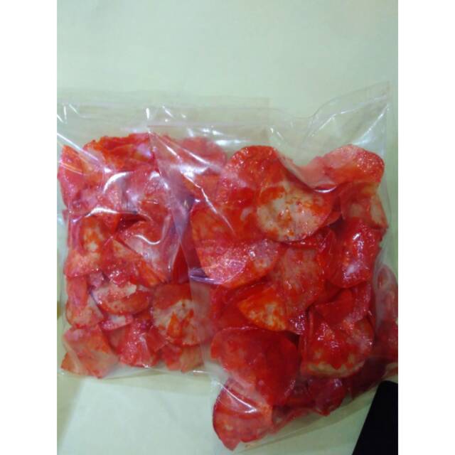 

Kripik singkong balado pedas