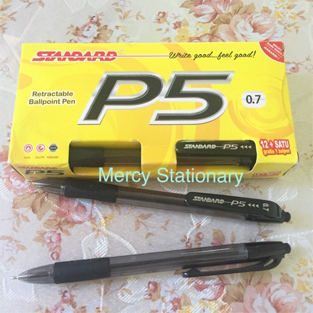 

Pena Standard P5 Bolpen Standard P5 Pen Hitam