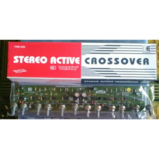 Kit Crossover Aktiv 3 Way Stereo