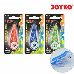 TIPEX KERTAS JOYKO / TIPEX CAIR JOYKO / CORRECTION TAPE JOYKO