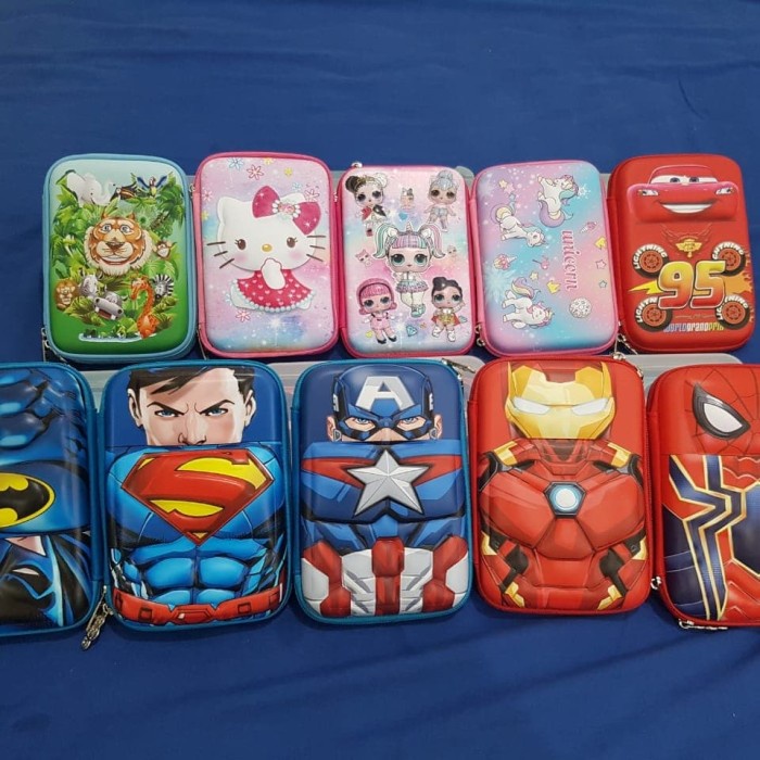 

tempat pensil anak/ Hardcase boxes pencil promo
