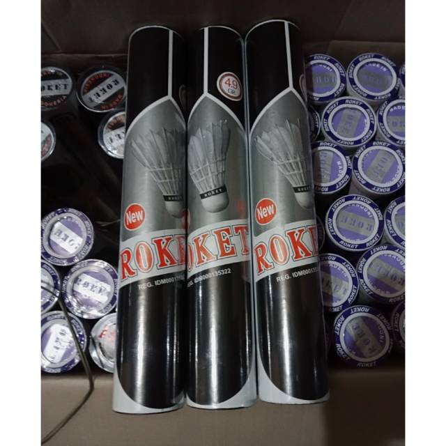 Shuttlecock badminton roket hitam  kok badminton ROKET HITAM