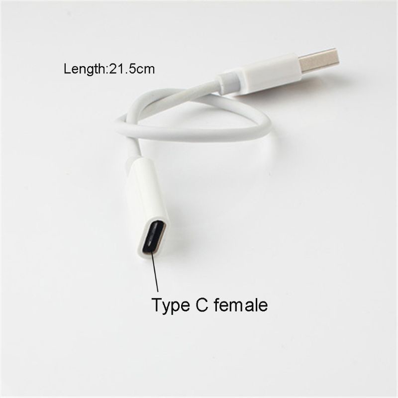 VIVI   USB 2.0 Type A Male to USB 3.1 Type C Female Cable for Huawei FreeLace Earphone