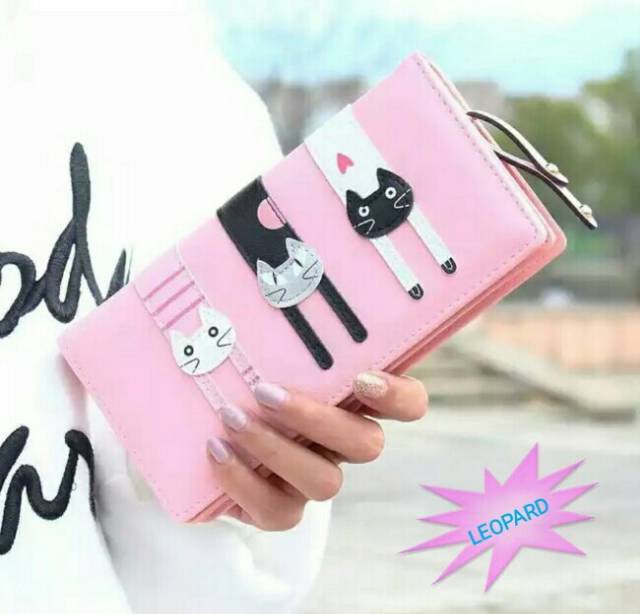 Dompet wanita kucing 3 / dompetmurah /dompetlokal