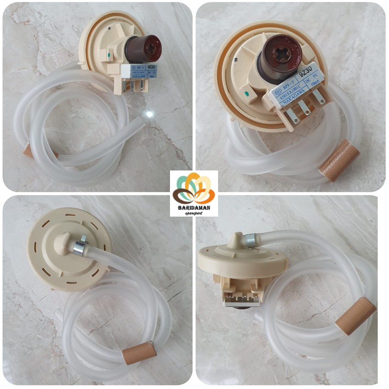 SENSOR AIR - WATER LEVEL - SENSOR SWITCH MESIN CUCI LG Samsung dengan selang - ORIGINAL