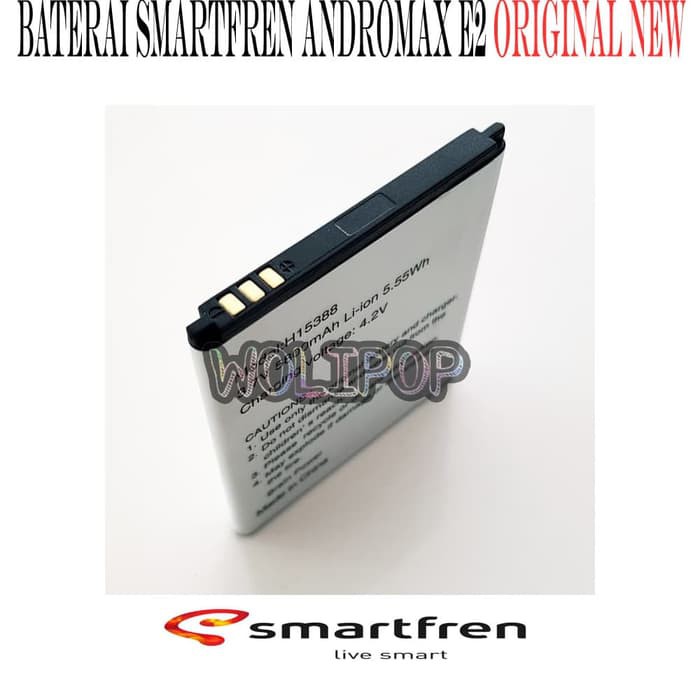 Unik BATERAI BATTERY BATRE SMARTFREN ANDROMAX E2 B16C2H H15388 ORIGINAL NEW Murah