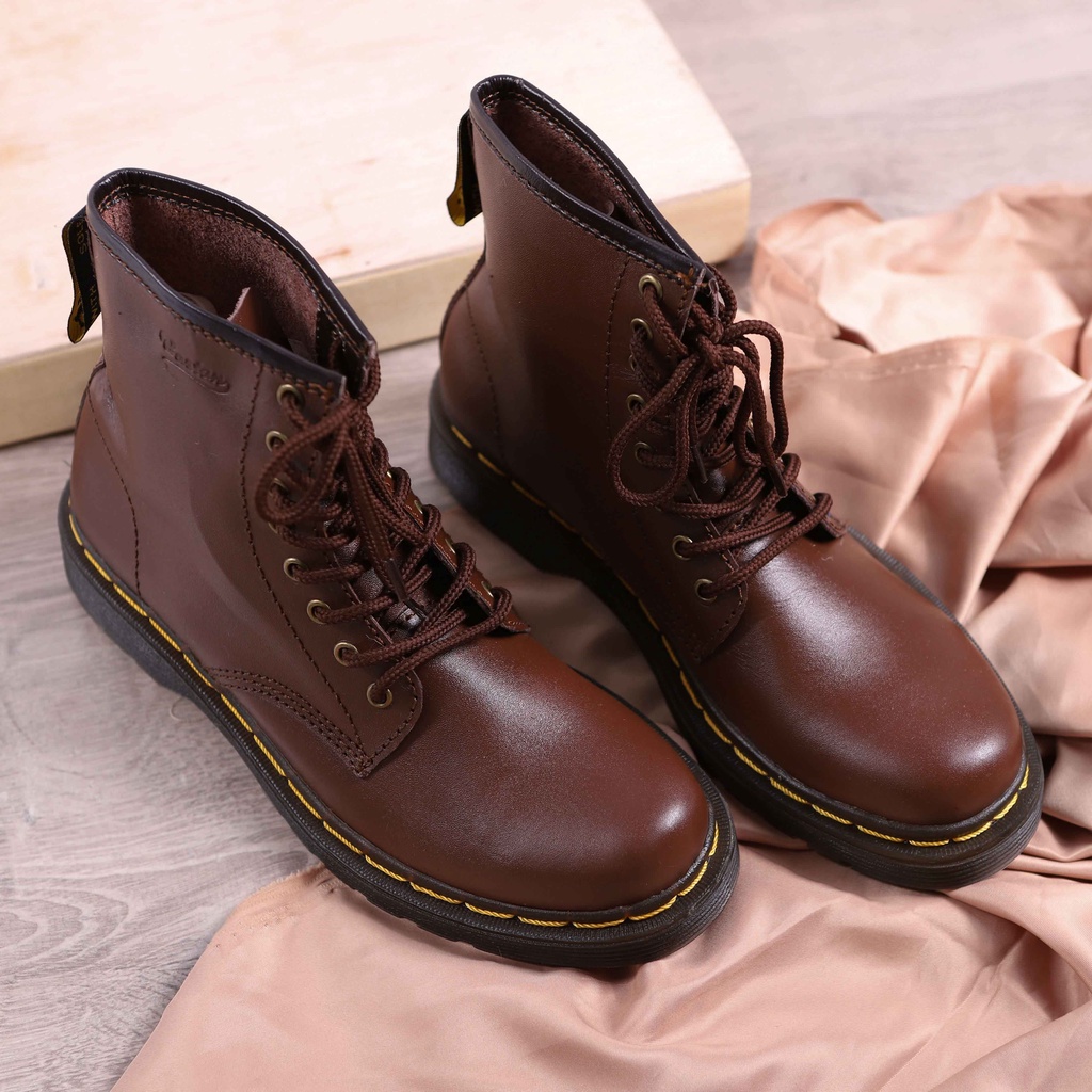 sepatu boot docmart sepatu boot kulit asli sepatu boot pria sepatu couple sepatu unisex model exodus