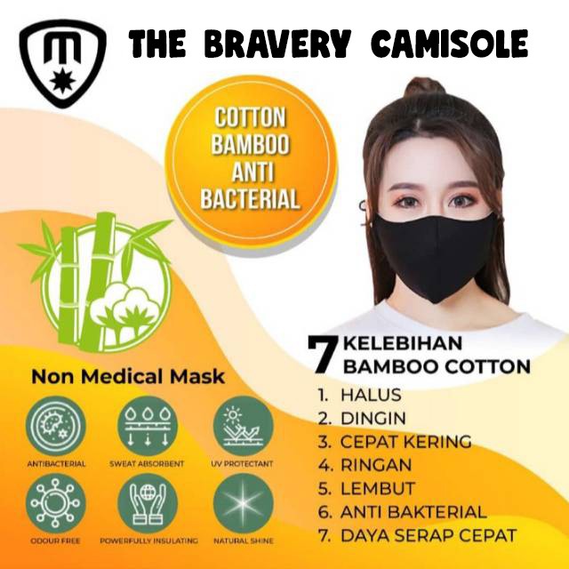 Promo Masker Kain Hijab 2 Lapis