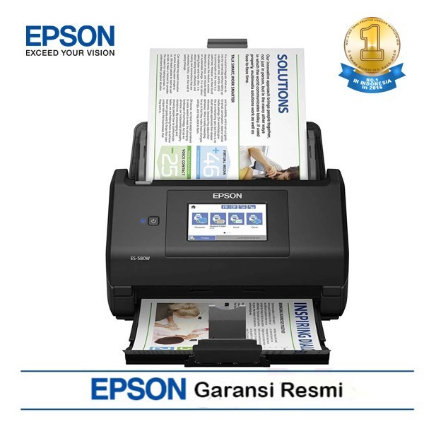 PRINTER EPSON SCANNER ES 580 W / PRINT EPSON SCANNER ES 580W WORKFORCE A4 DUPLEX GARANSI RESMI