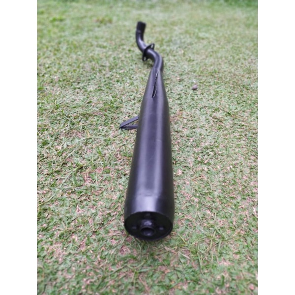 knalpot yamaha alfa bambu standar racing