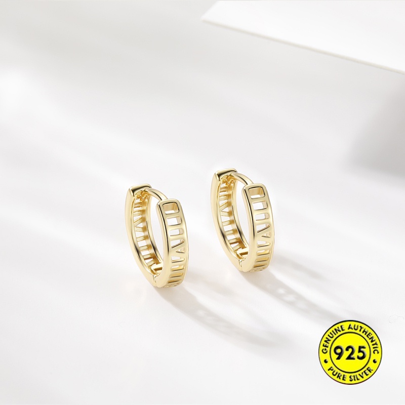 Anting Klip Bahan S925 Untuk Perhiasan Wanita