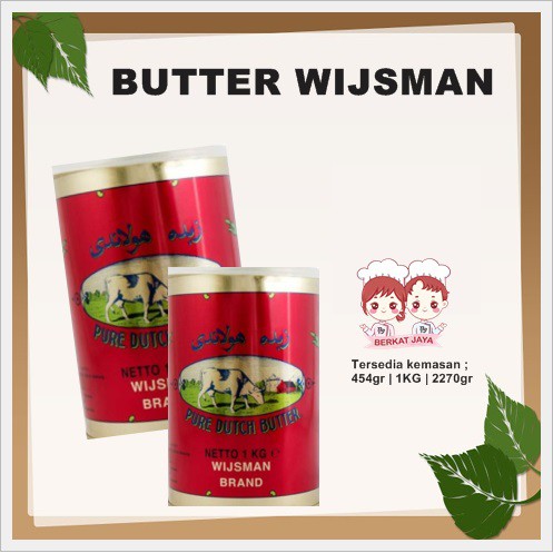 

Mentega Butter Wijsman 454gr