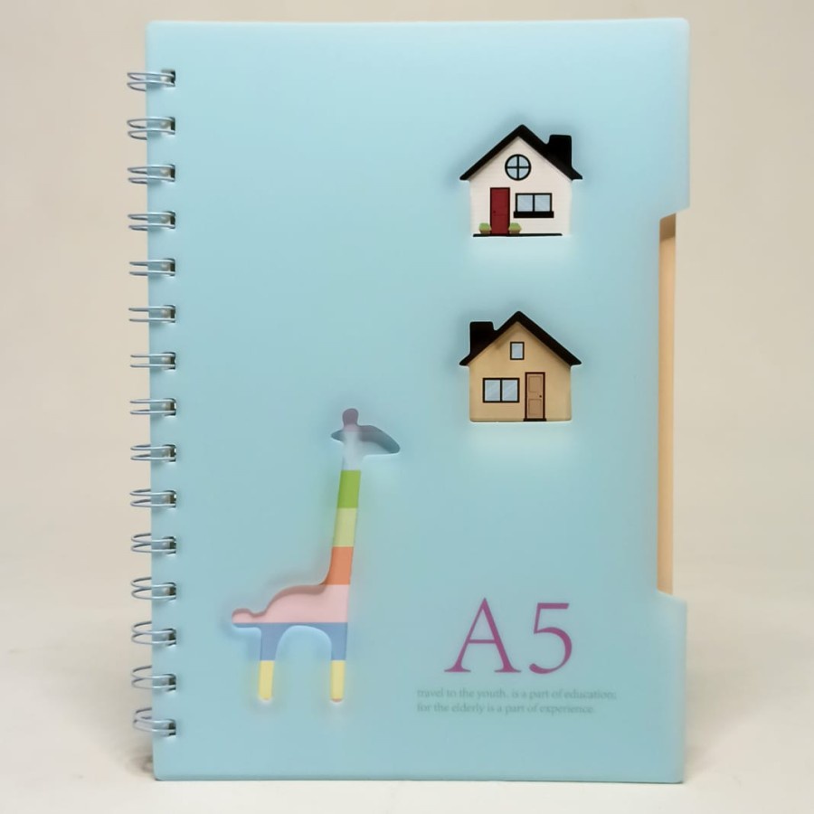 

SJS Buku Spiral A5/Buku Ring/Notebook/Diary/Planner/Buku Tulis/Agenda