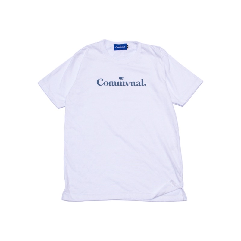 T-Shirt Signature White Bluish