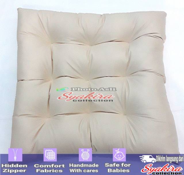 Syakira - Bantal Alas Duduk Semi Kulit kualitas Import