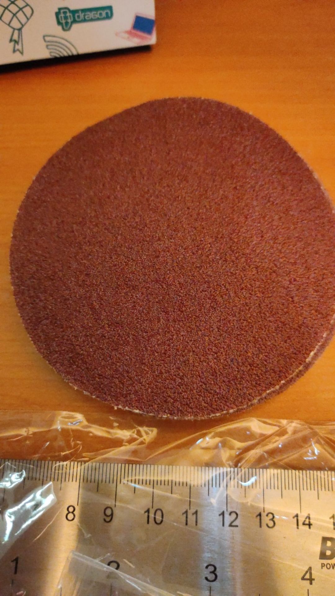 Hss Amplas Velcro Grit 60 Amplas Bulat Tempel Mesin Gerinda - Satuan