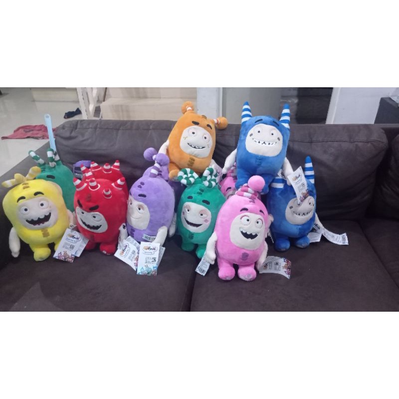 Oddbods boneka asli UK Sni . boneka oddbods original. halus lembut bukan kw