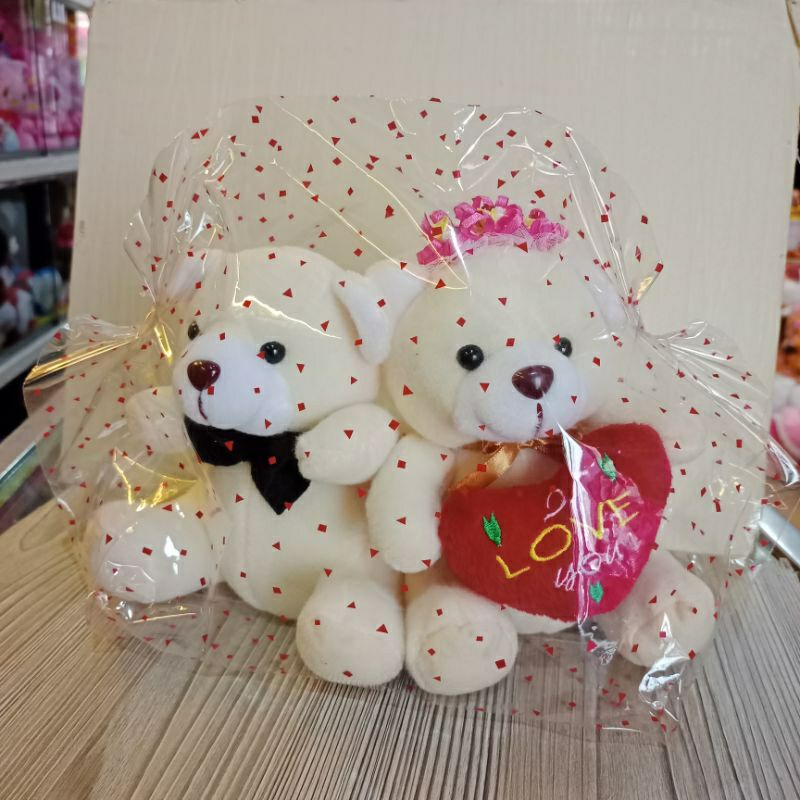 Boneka Teddy Bear Couple Murah Boneka Bear Couple Hadiah Boneka Kado Anak Kado Cewek Kado Wanita hadiah Ultah Kado Ultah