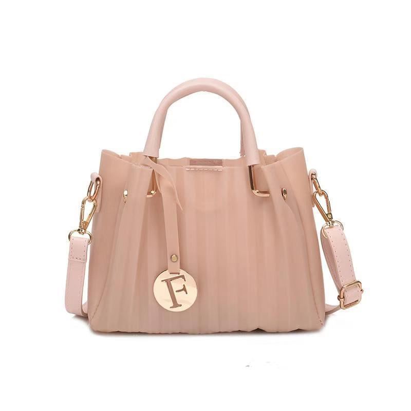 Amona Saha Tas Kondangan Wanita Handbag Selempang Pesta 2In1 Elegan Import Terbaru 2021 Pink B05741