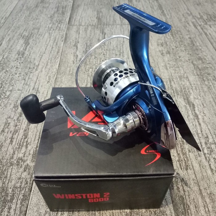 Cuci Gudang Reel Pancing Versus Winston II 6000 11+1 BB