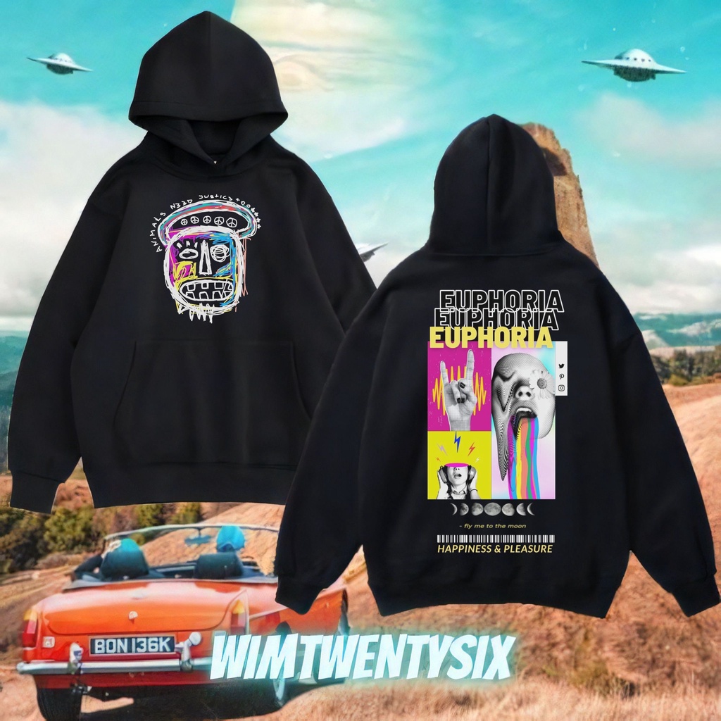 Wimtwentysix | Hoodie | Hoodie unisex | jacket | jacket vintage | Hoodie euphoria streetwear vintage