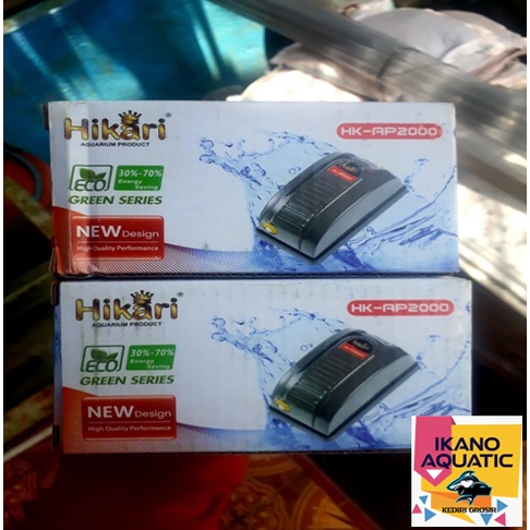 MESIN GELEMBUNG AQUARIUM marvin LI AIR PUMP/ HIKARI HK-AP2000