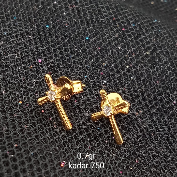 Anting Emas 17K - 0.7 gr Kadar 750 - 1479