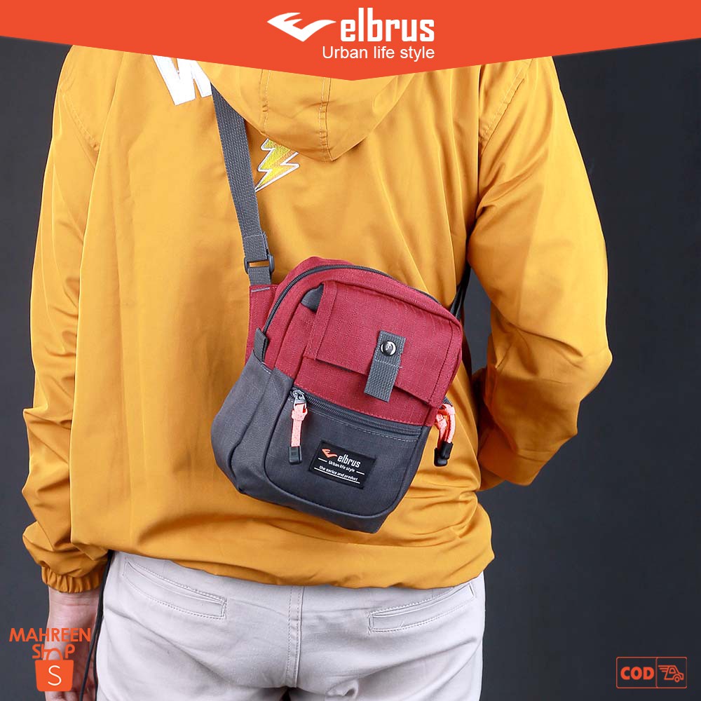 ELBRUS - Tas Slingbag Pria Tas Selempang Pria Original | TL 510