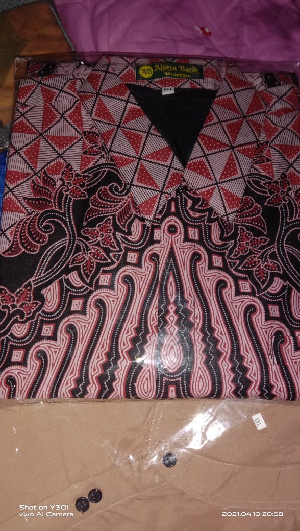 Batik Setyaning Ati Full Furing Katun Halus Sragenan Size M-xxl Asli Solo L