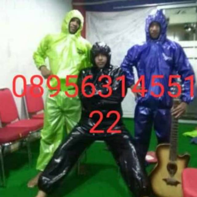 Jas hujan sauna suit reebook adiidas