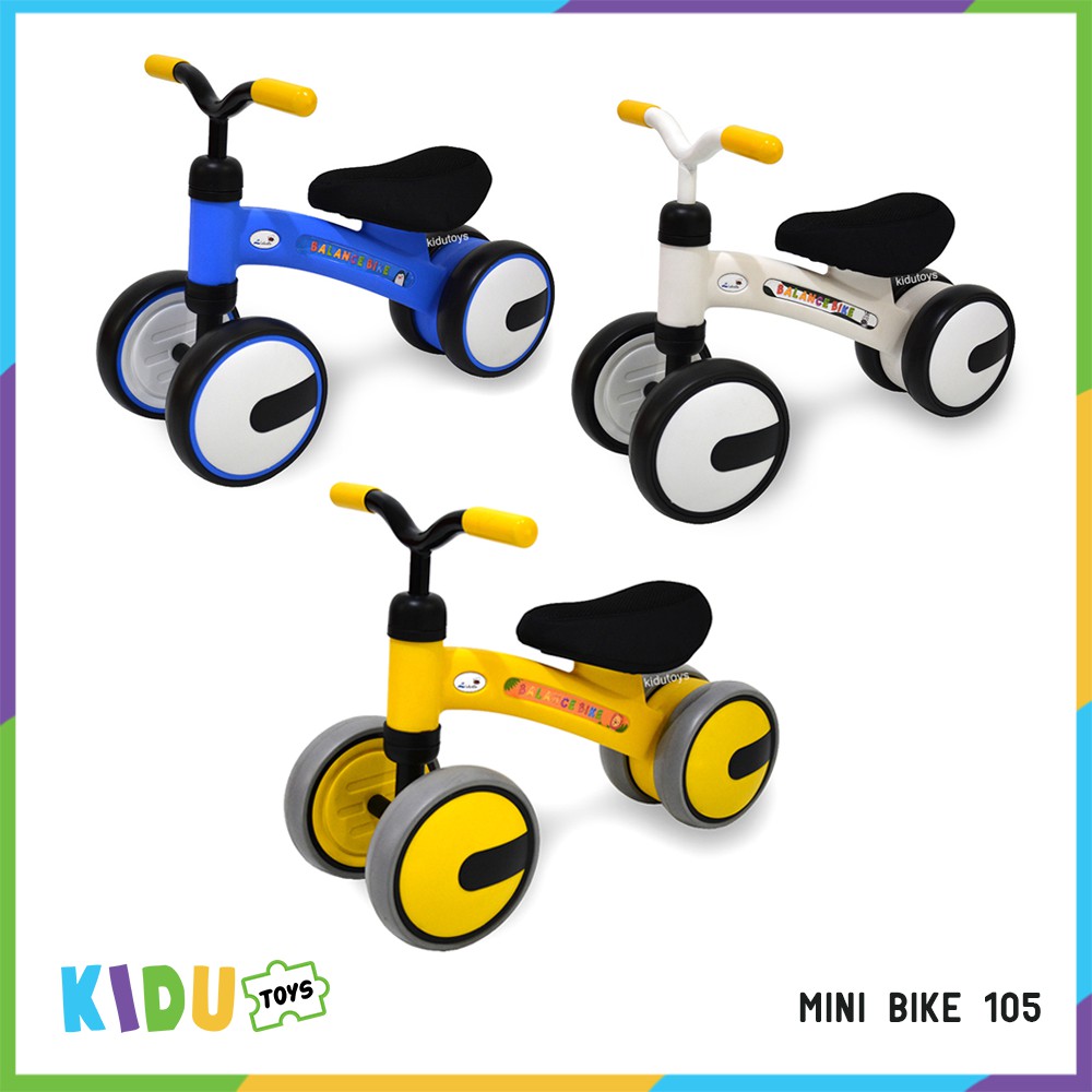 Mainan Anak Balance Bike / Push Bike / Mini Bike 105 Kidu Toys