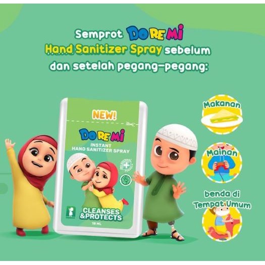 DOREMI Hand Sanitizer Spray 18ml - Nussa