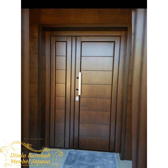 PINTU KUSEN RUMAH MINIMSLIS ( Kayu jati solid berkualitas meubel jepara )