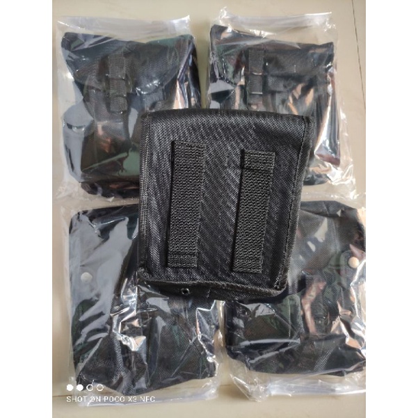 Tas Magazen SS1 M16 Hitam Holster Magasen TNI POLRI