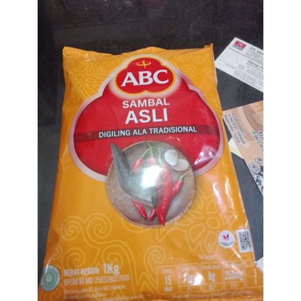 

1kg ABC Saus Sambal Asli/Saus sambal ABC/saus cabai