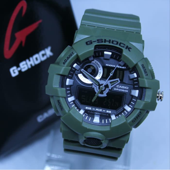 JAM TANGAN GS GA 700 GREEN
