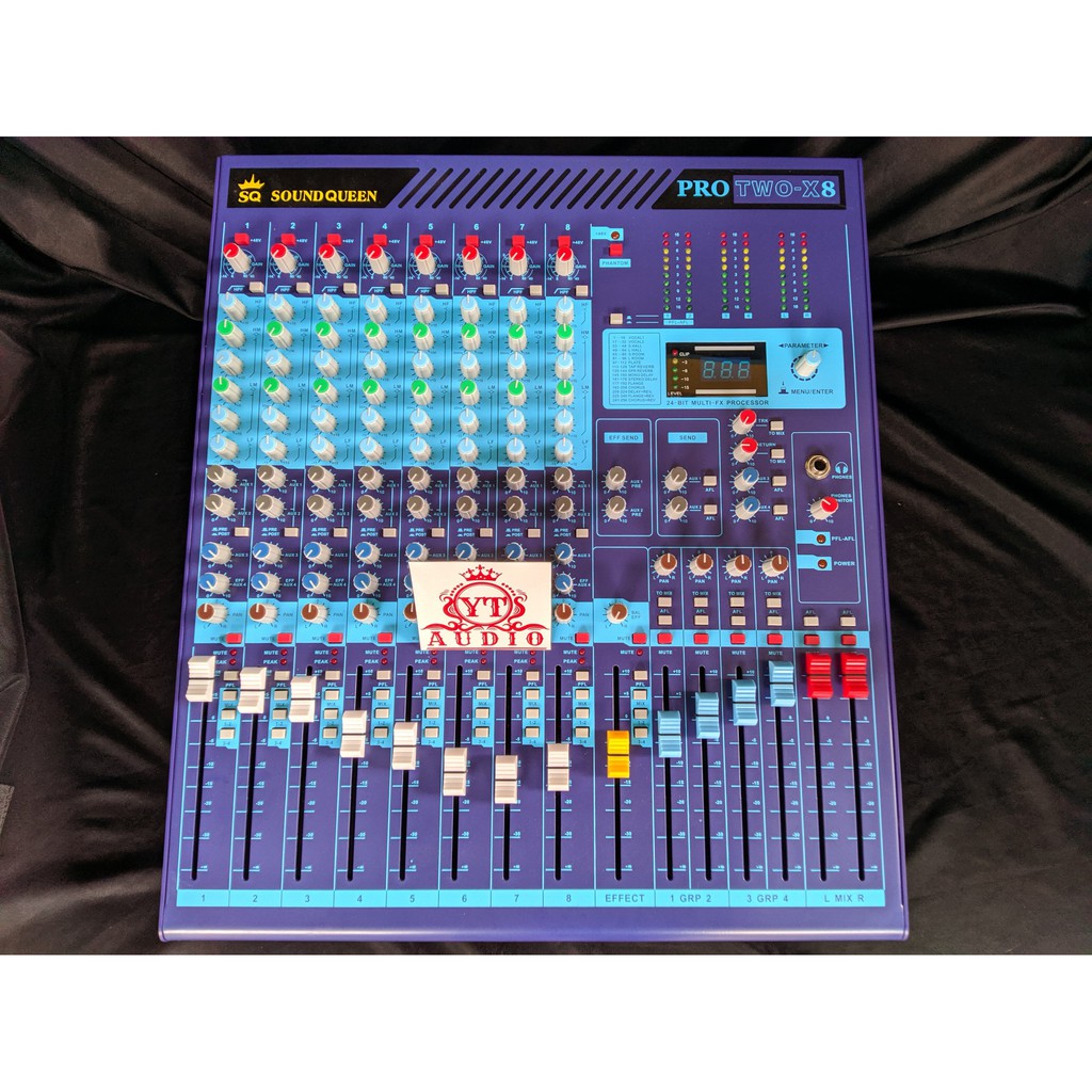MIXER SOUNDQUEEN PRO TWO-X8 8chenl