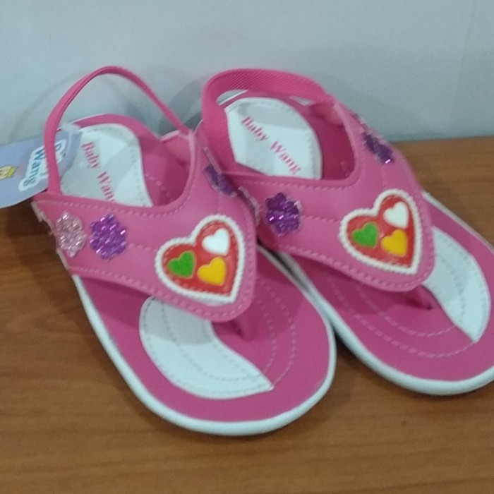 Sepatu Anak - Sepatu Baby Wang Remy Pink - Sepatu Sandal Anak Perempuan