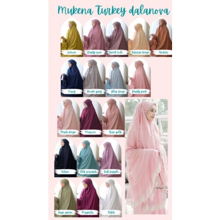Dalanova Mukena Turkey