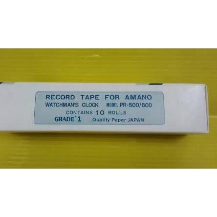 

◊ LABEL / RECORD TAPE / KERTAS AMANO PR-600 / 500 ➤