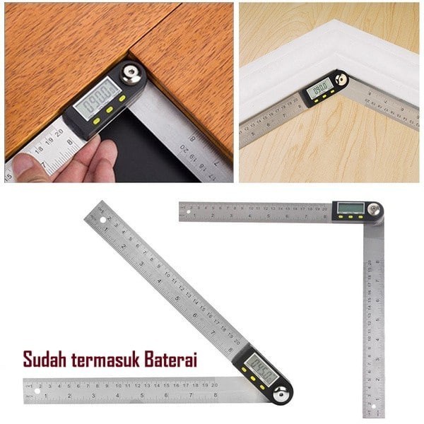 

[UQ]DIGITAL PROTACTOR FINDER PENGGARIS SIKU STAINLESS STEEL