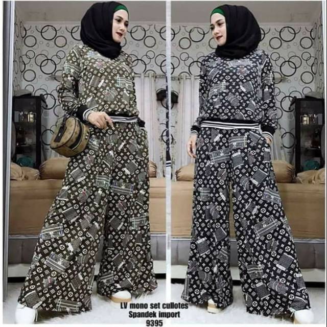 Gamis LV mono set