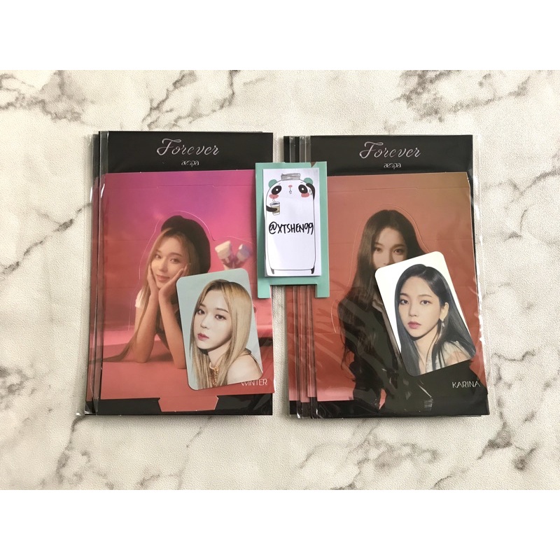 Hologram Holo MD Aespa Forever Karina Winter