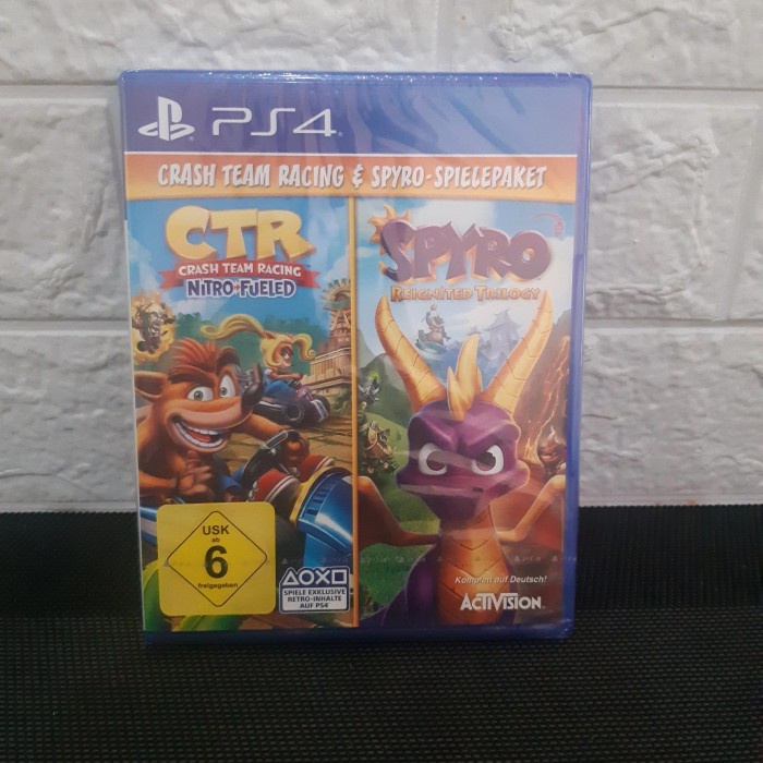 BD PS4 CTR CRASH TEAM RACING NITRO FUELED