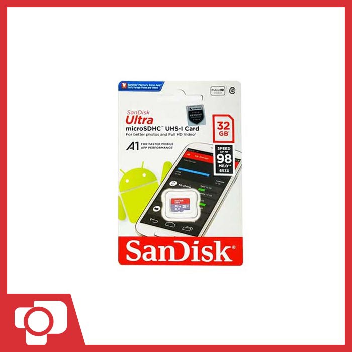 Sandisk Ultra A1 MICROSDHC 32GB (Non-Adapter)