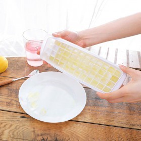 Cetakan Es Batu / Jelly / Agar agar Model Grid Plastic Awet dan kuat (BPA Free) dengan penutup dapat ditumpuk